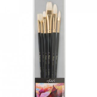 Набор кистей Щетина Pinax "Artists classic line" 6шт Ассорти