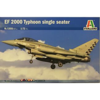 1355 EF-2000 Typhoon Eurofighter Single-seat variant - 1/72 ITALERI