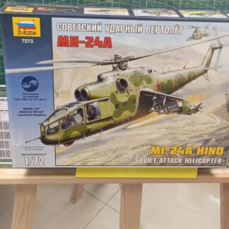 7273 Ми-24А Советский ударный вертолет 1/72 Звезда