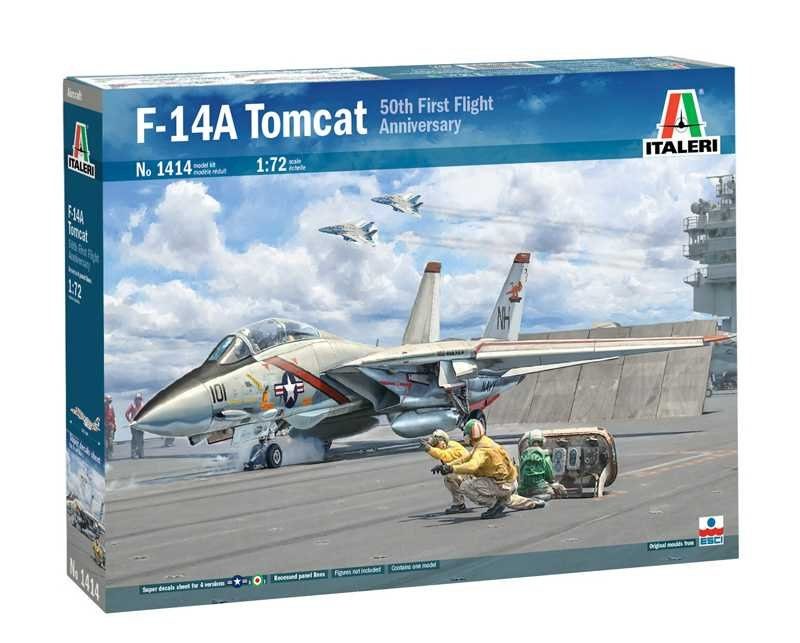 1414 Самолет F-14A Tomcat 1/72 ITALERI