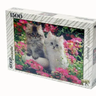 Пазлы Степ 1500 деталей Котята 83022