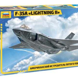 7296 F-35A Lightning II Американский истребитель пятого поколения 1/72 Звезда