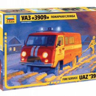 43001 УАЗ-3909 Пожарная служба 1/43 Звезда