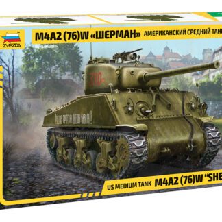 3645 M4A2 (76)W Шерман Амер. средний танк 1/35 Звезда