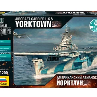 9203 ЙоркТаун Амер.авианосец War of Warships 1/1200 Звезда