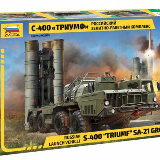 5068 С-400 Триумф Российский зенитно-ракетный комплекс SA-21 Grouwler 1/72 Звезда